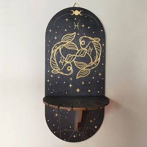 NWT Pisces Shelf for Crystal Charging & Niknaks